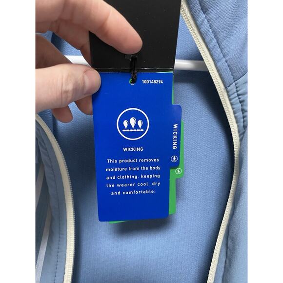 RLX Golf Ralph Lauren Women's Printed Terry Sleeveless Full-Zip Vest Size S NWT - Picture 7 of 10